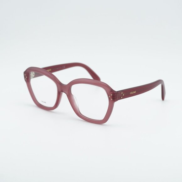 Celine Accessories - Celine CL50100I 081 Eyeglasses Milky Violet 54mm Geometric Frame